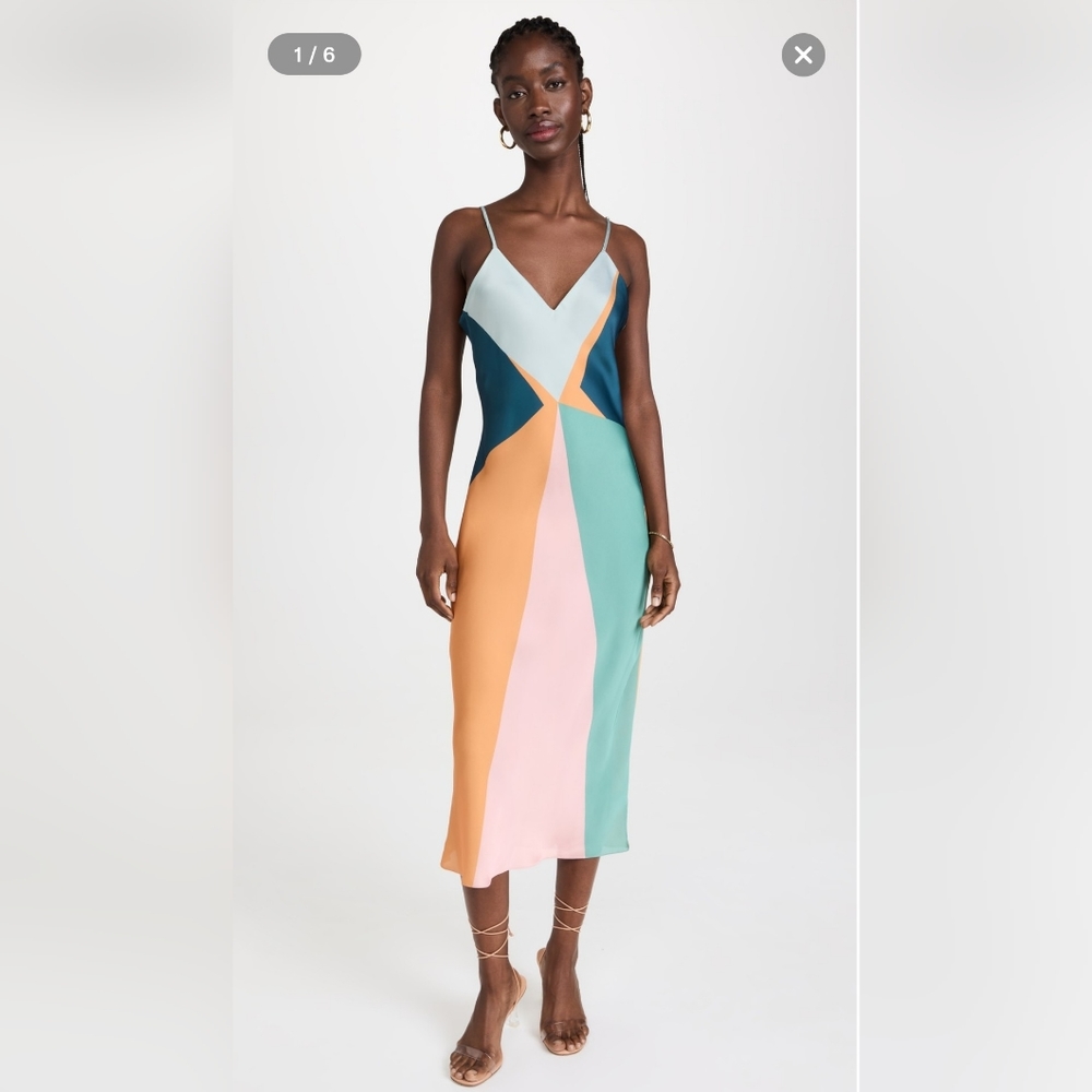 NWT Fe Noel Prism Slip Dress Size Medium